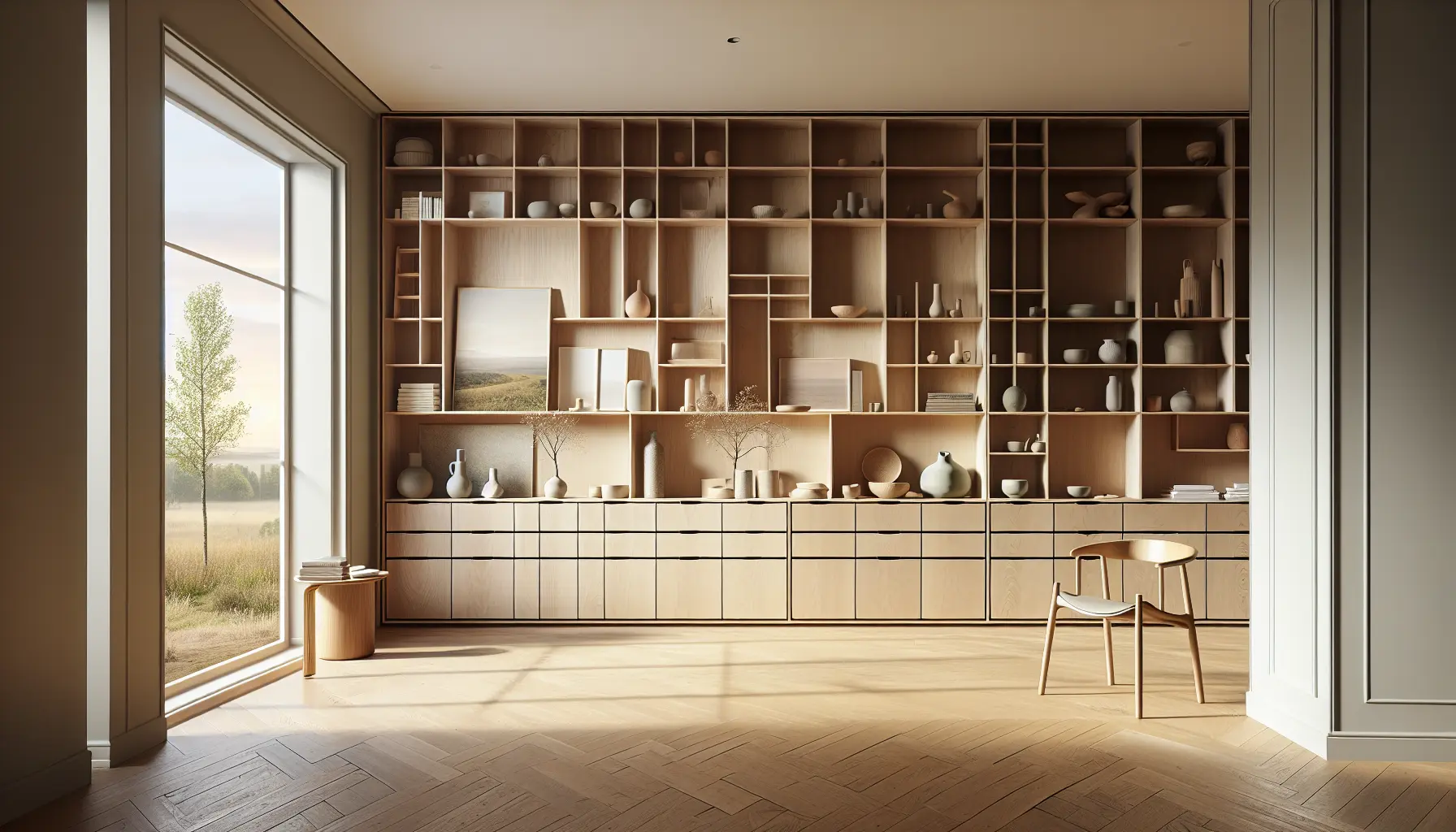 Sådan får du det skandinaviske look med indbygget skab og dansk design